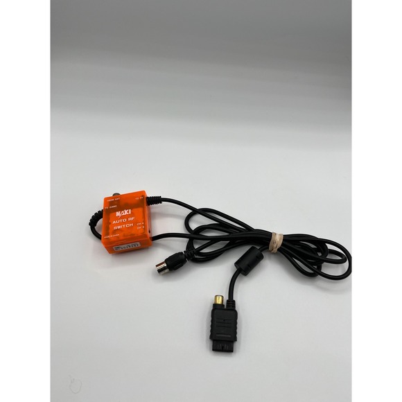 NAKI Auto RF Switch Vintage Game Console Adapter for Nintendo 64 N64 Untested - Picture 1 of 2